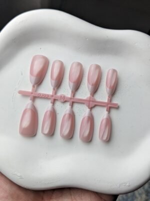 soft-pink-pearl-french-press-on-nails-1 Soft Pink Pearl French Press-On Nails