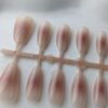 Soft Rose Cat Eye Press-On Nails