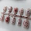 Sweet Pappy Heart & Bow Press-On Nails