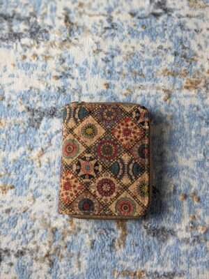 vintage-boho-mosaic-cork-mini-purse-01 Vintage Boho Mosaic Cork Mini Purse